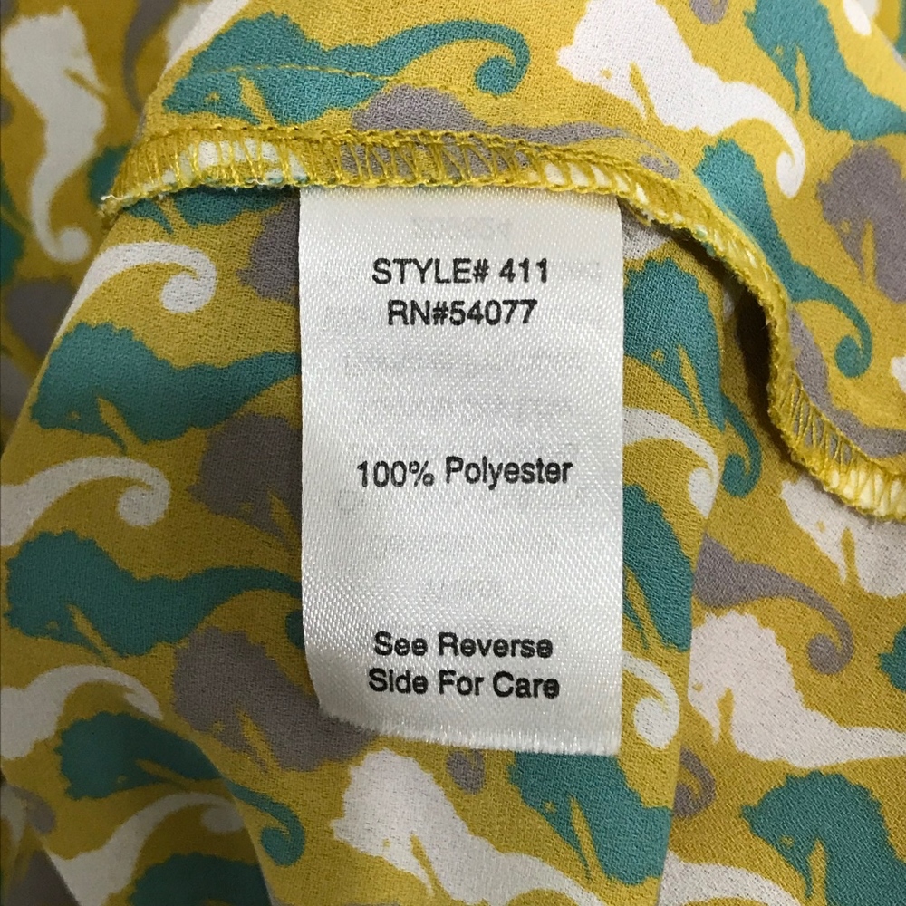 Cabi Seahorse Print Top - Picture 6 of 7